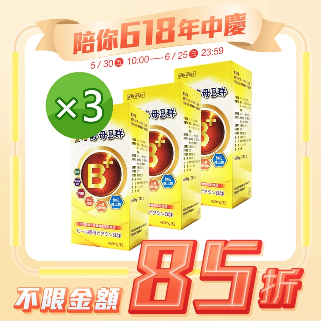 【金石】酵母B群 3入組 